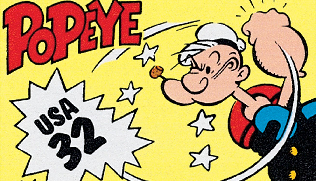 Popeye’s Comic Debut