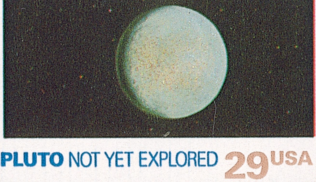Pluto stamp