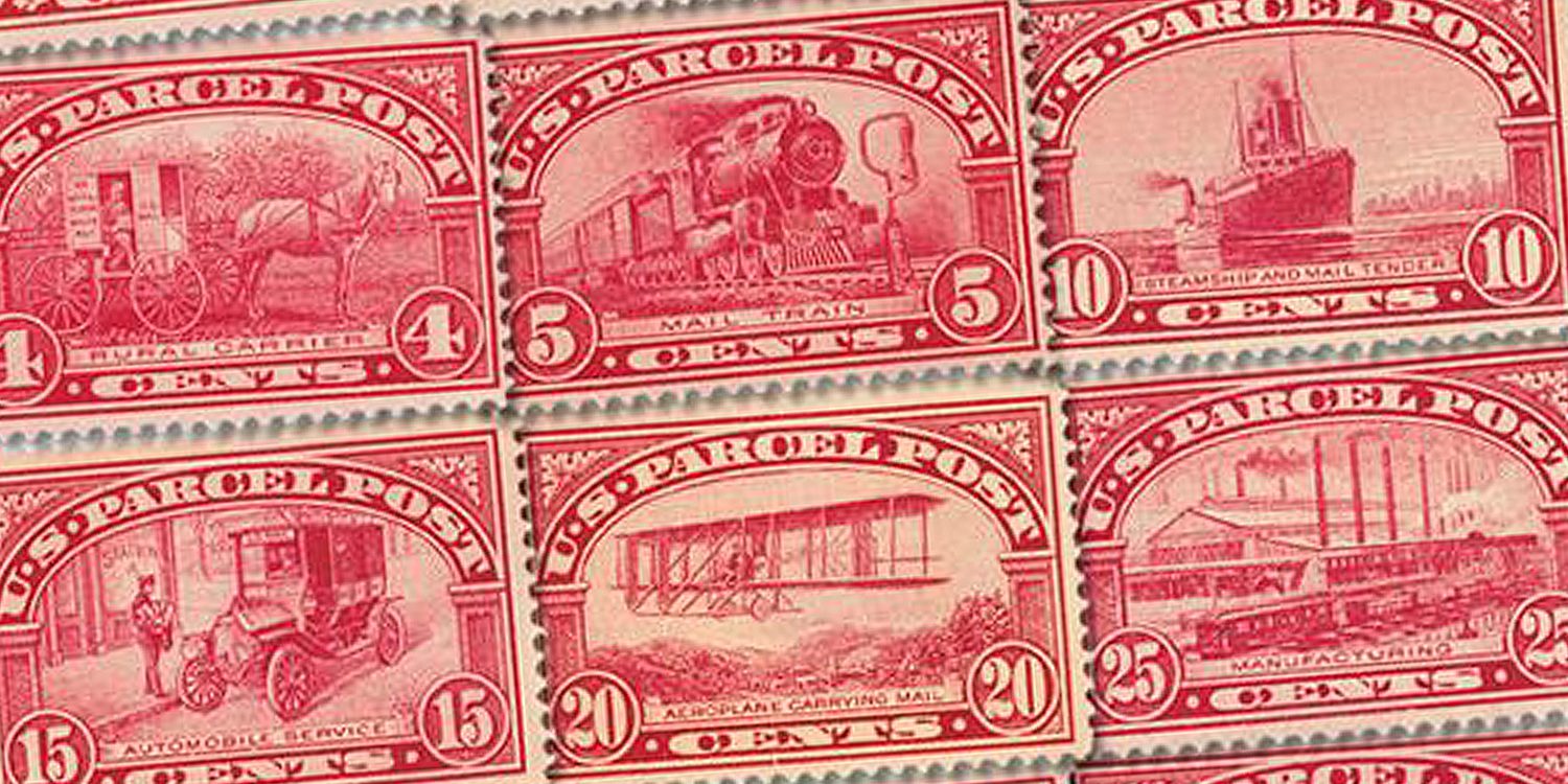 Parcel Post stamps