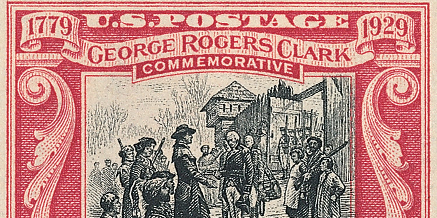 George Rogers Clark stamp