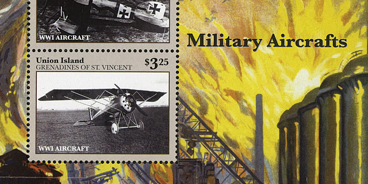 WWI aircraft sheet