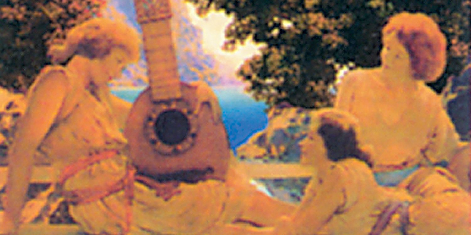 M Parrish stamp