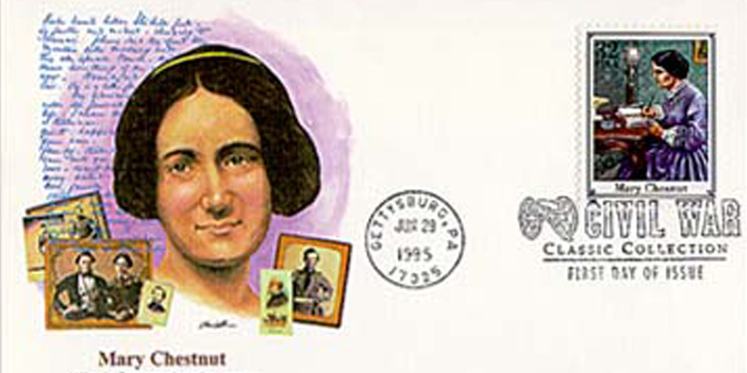 Mary Chesnut First Day Cover