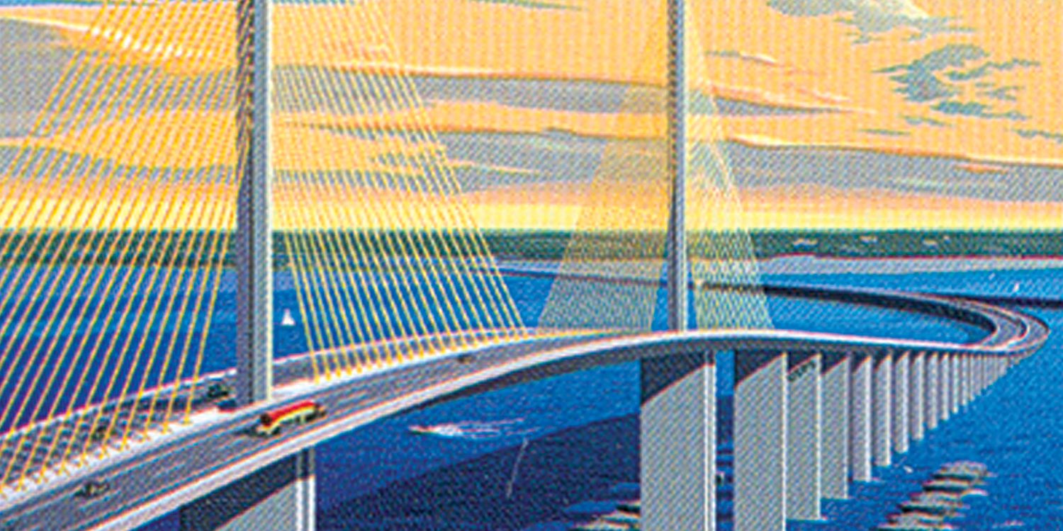 2012 Sunshine Skyway stamp