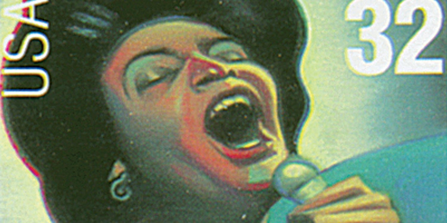 Clara Ward stamp