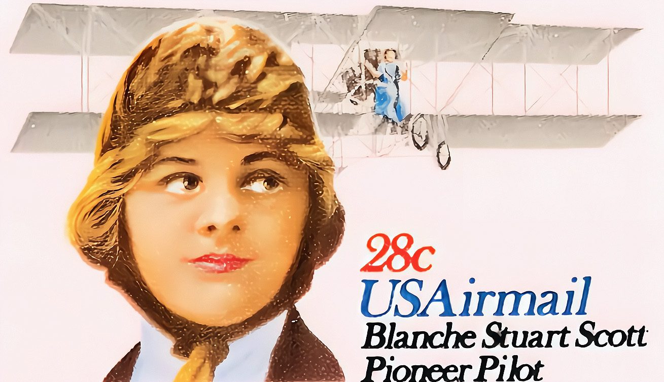 First Public Flight by an American Female Aviator