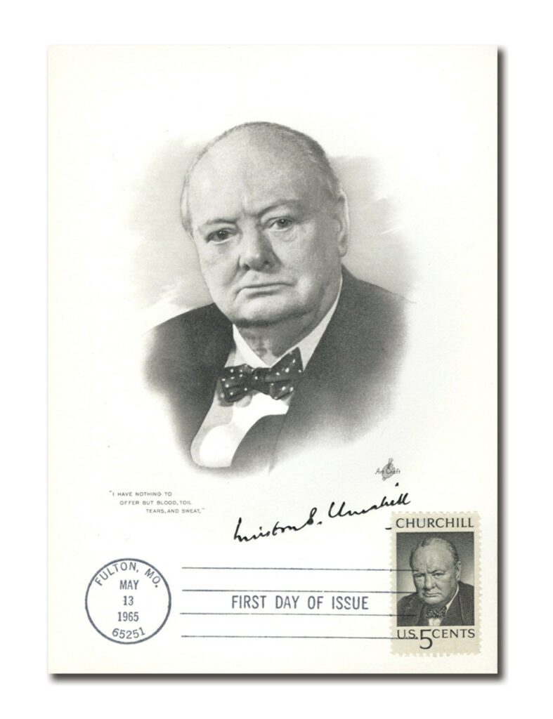 Winston Churchill 05/13/1965, 1264 scott