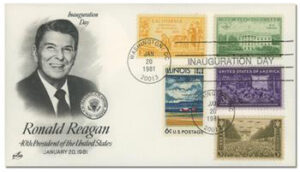 1981 Reagan Inauguration Cover