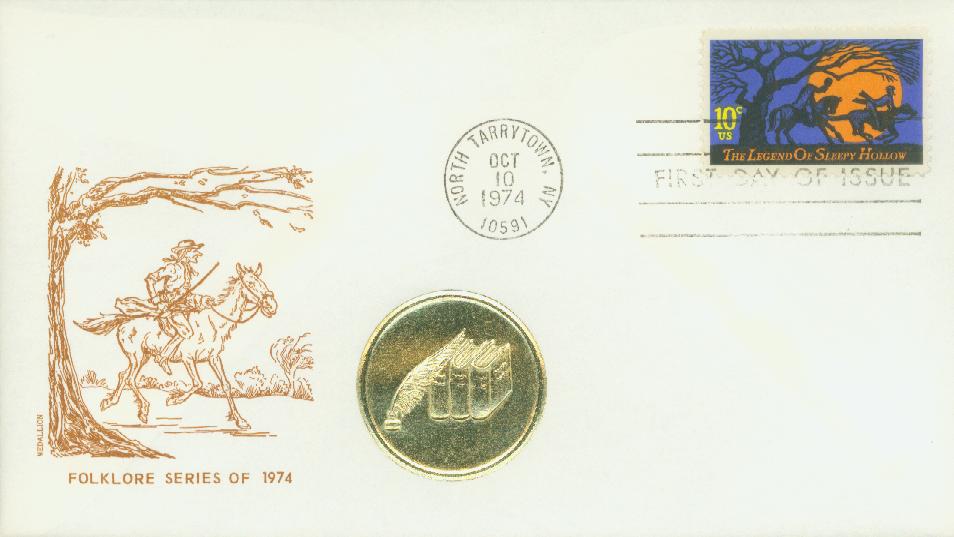 # 1548 - 1974 10c The Legend of Sleepy Hollow Classic First Day Cover