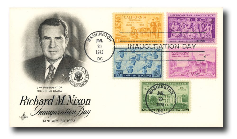 # IC 1973 - 1973 Inauguration Cover - President Richard M. Nixon