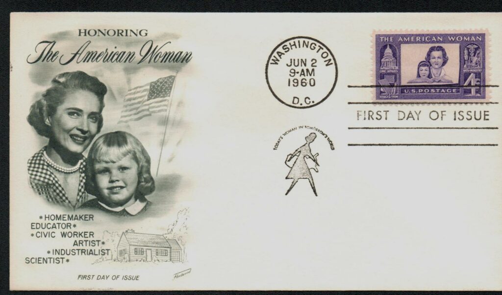 1960 4¢ American Women Fleetwood First Day Cover