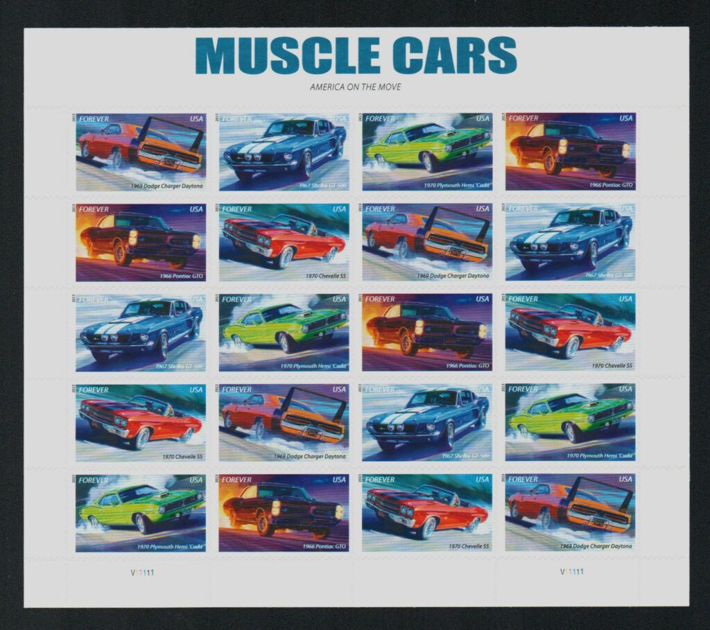 2013 46¢ Muscle Cars