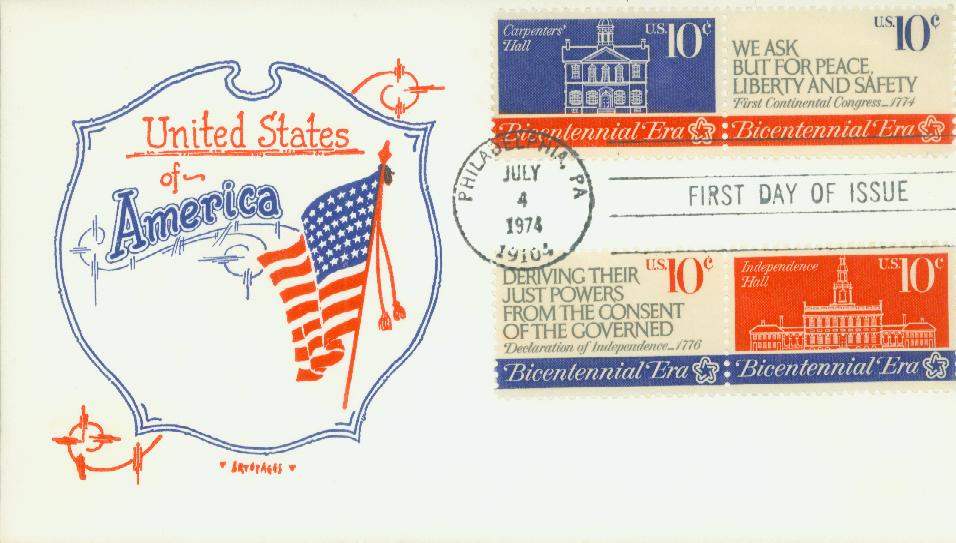 1974 10¢ First Continental Congress 