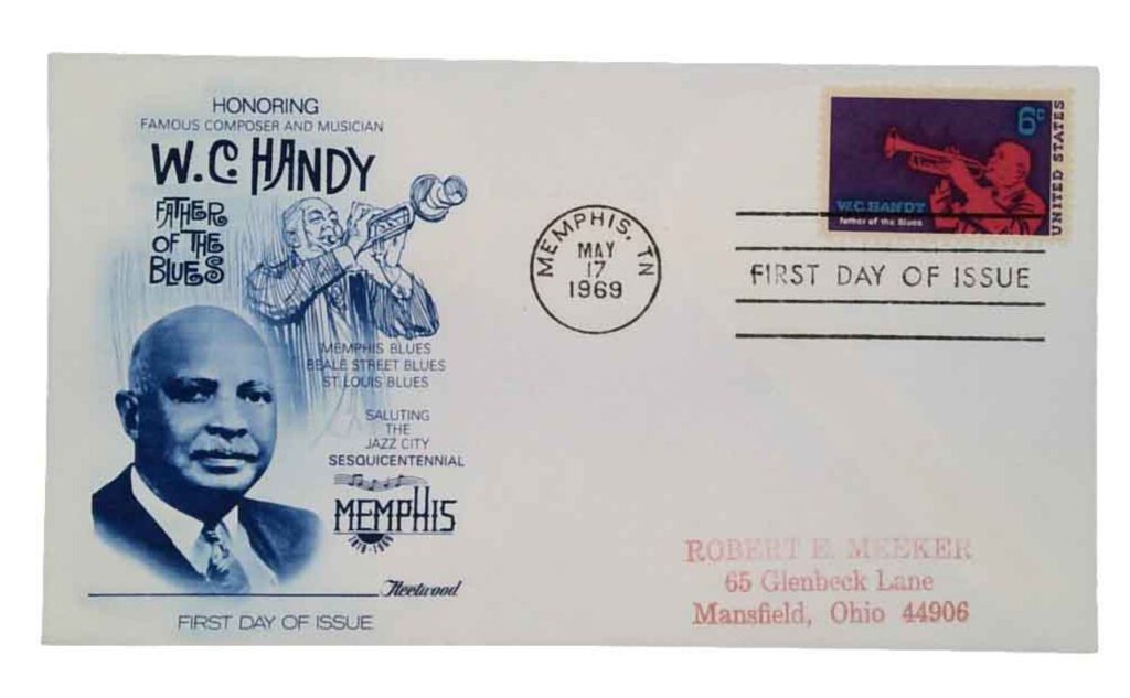 1969 6¢ W. C. Handy Fleetwood First Day Cover