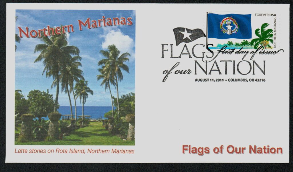 # 4313 - 2011 First-Class Forever Stamp - Northern Mariana Islands Flag Fleetwood First Day Cover