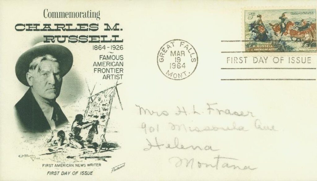 #1243 - 1964 5c Charles M. Russell Fleetwood First Day Cover