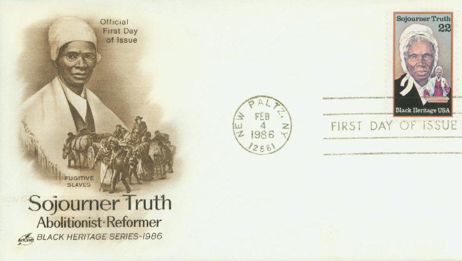 # 2203 - 1986 22c Black Heritage: Sojourner Truth Classic First Day Cover