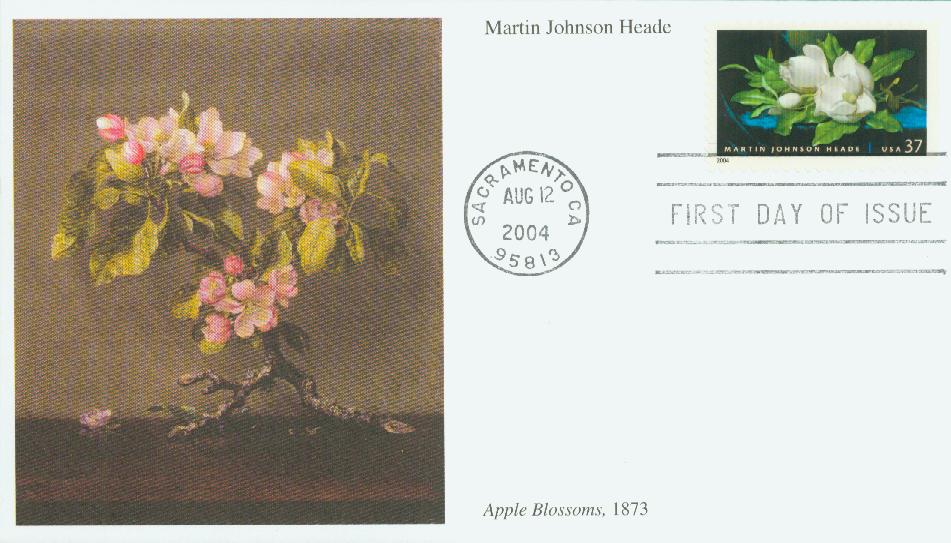 2004 37¢ Martin Johnson Heade Mystic First Day Cover