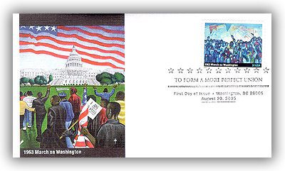 2005 37¢ March on Washington Fleetwood First Day Cover