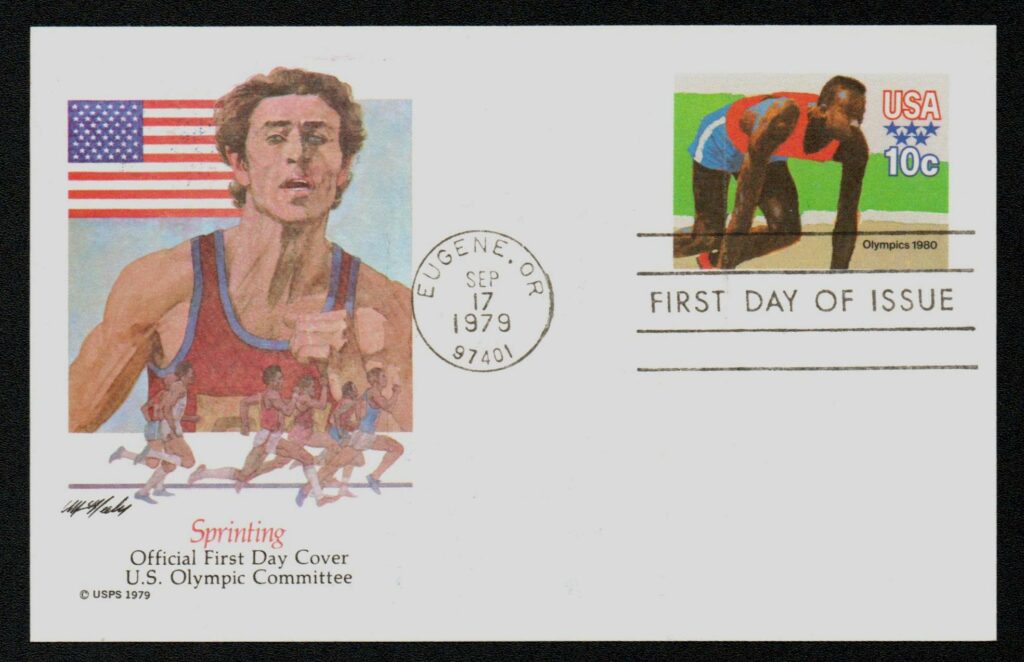 1979 10¢ Postal Card - Summer Olympics