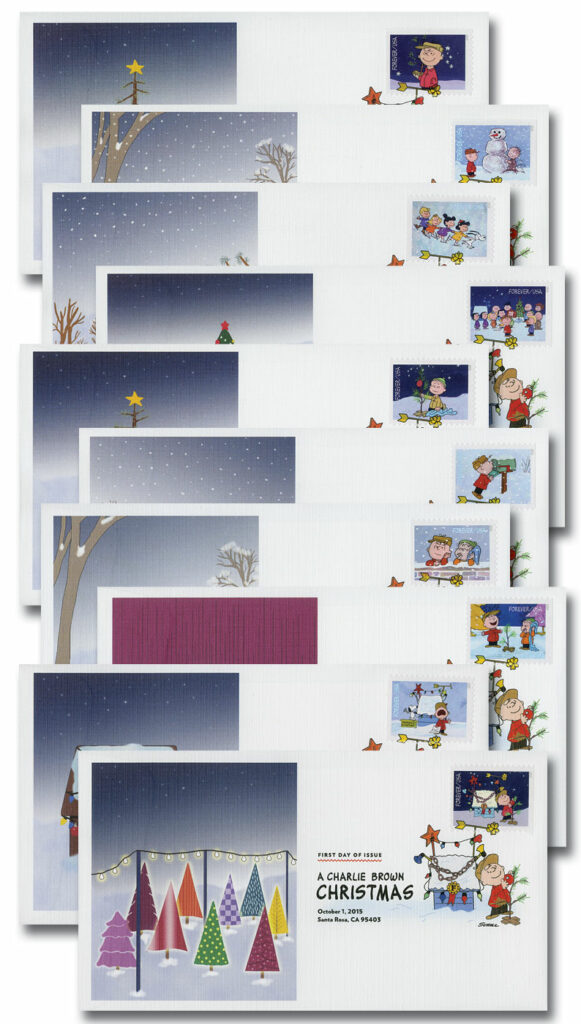 2015 49¢ A Charlie Brown Christmas with Digital Color Cancel