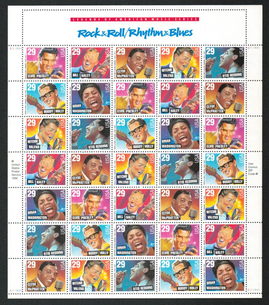 # 2724-30 - 1993 29c Legends of American Music