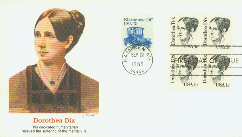 #1844 - 1983 1c Great Americans: Dorothea Dix Fleetwood First Day Cover