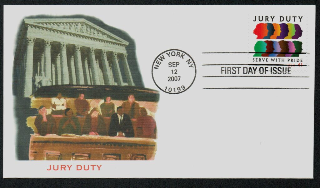 2007 41¢ Jury Duty Fleetwood First Day Cover