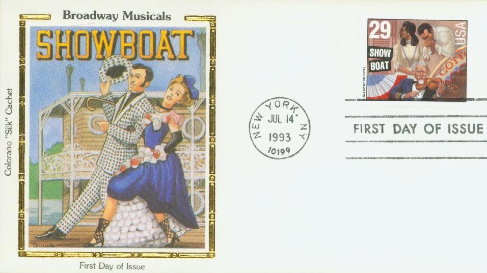 1993 29¢ Broadway Musicals: Showboat