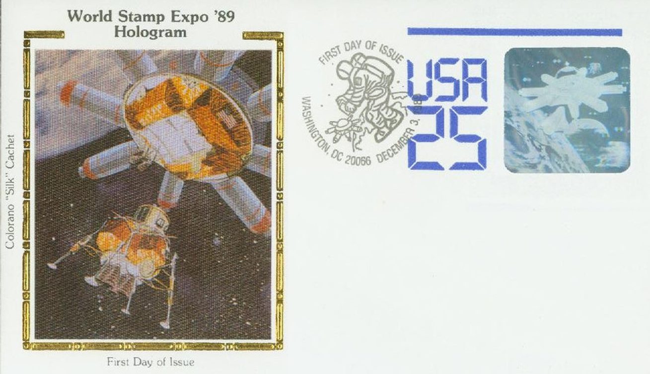Hologram Postal Stationary