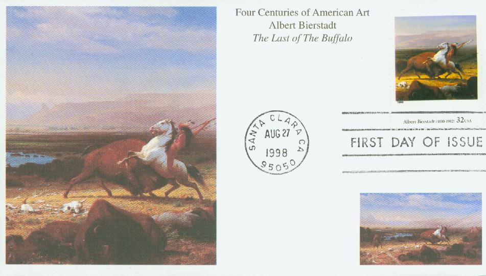 # 3236m - 1998 32c Four Centuries of American Art: Albert Bierstadt