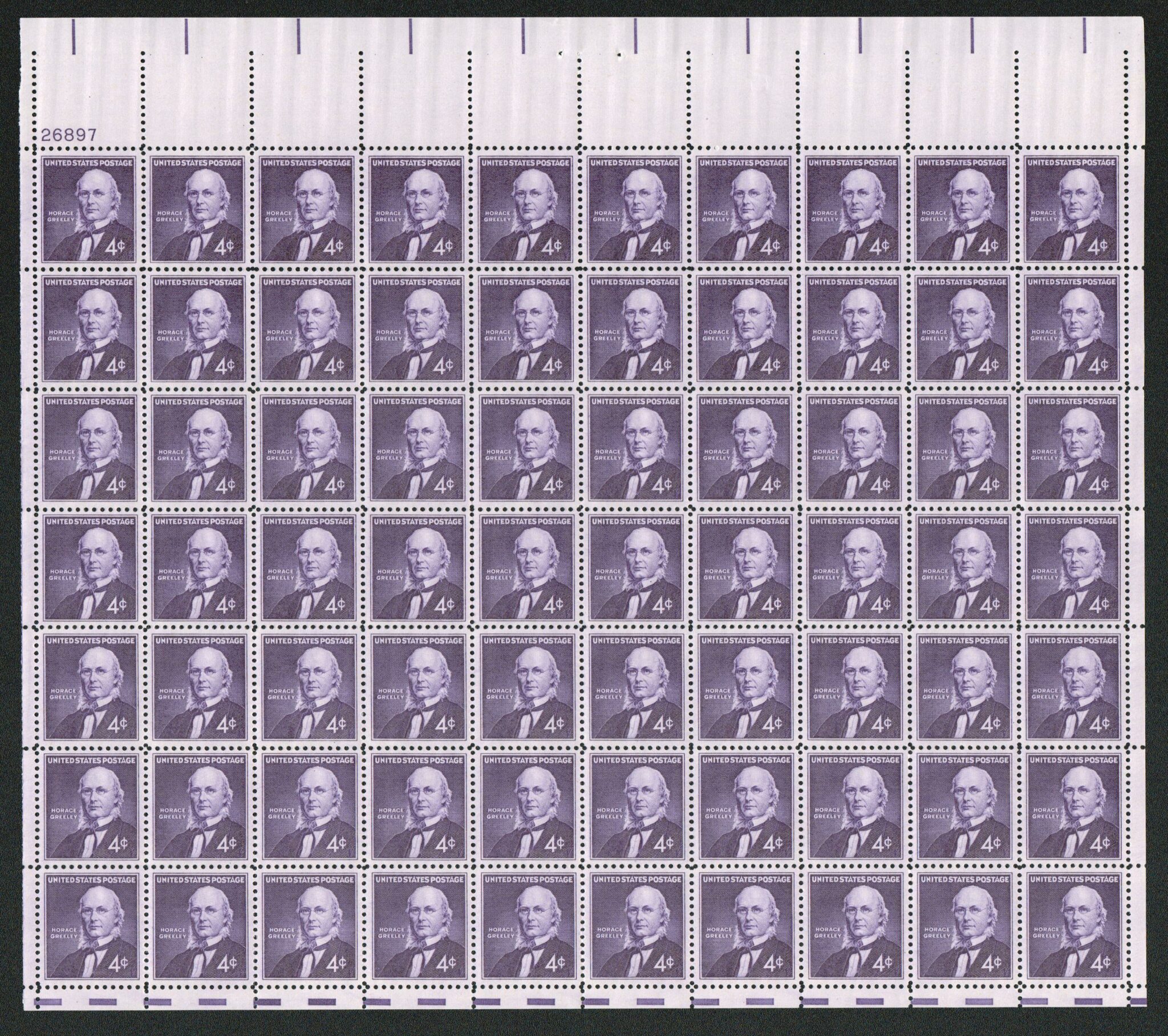 Birth of Horace Greeley