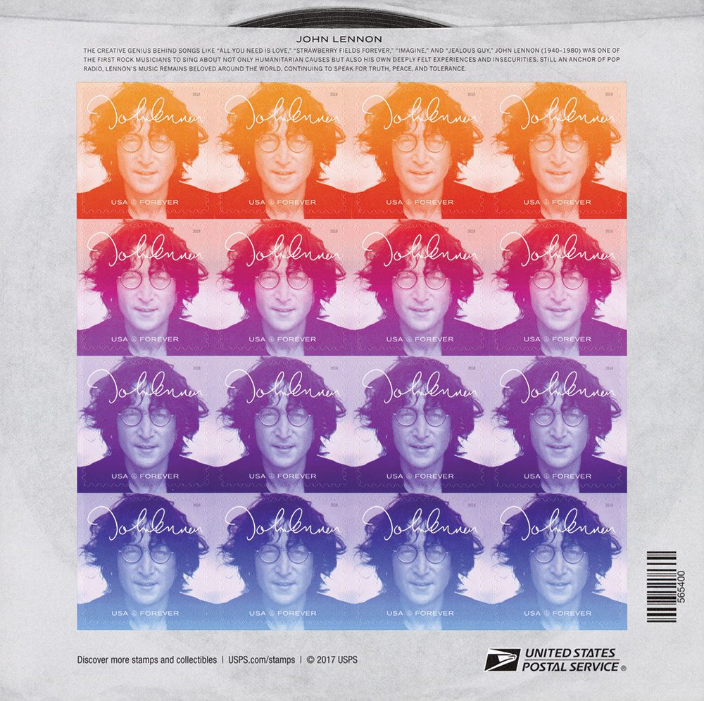 # 5312-15 - 2018 First-Class Forever Stamp - Music Icons: John Lennon