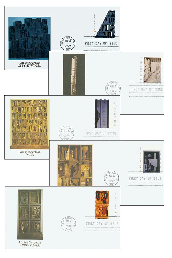 2000 33¢ Louise Nevelson Fleetwood First Day Cover Set