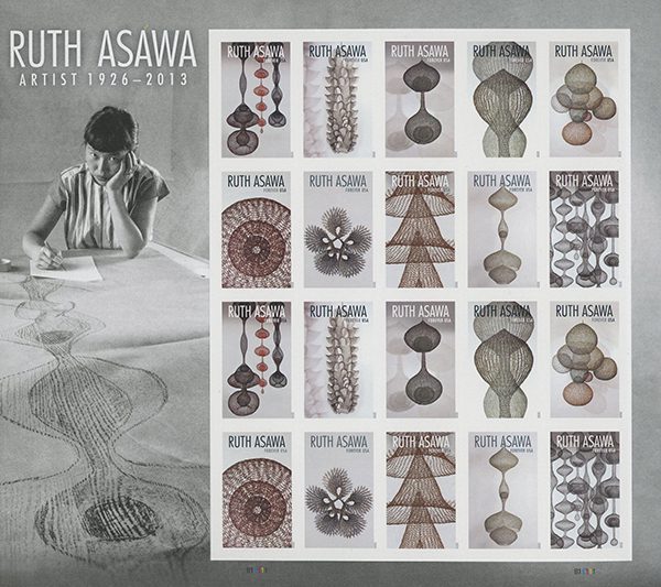 # 5504-13 - 2020 First-Class Forever Stamps - Ruth Asawa Mint Sheet of 20 Stamps