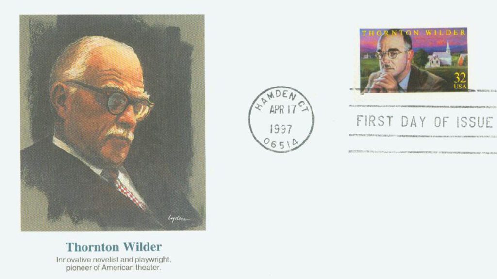 #3134 - 1997 32c Literary Arts: Thornton Wilder Fleetwood First Day Cover