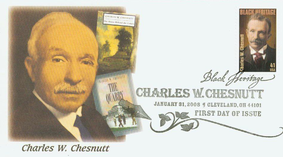 # 4222 - 2008 41c Black Heritage: Charles W. Chesnutt Fleetwood First Day Cover