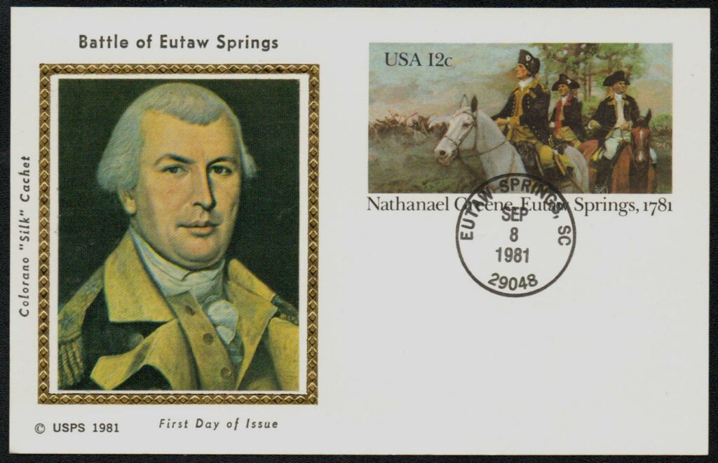 1981 12¢ Postal Card - Nathanael Greene