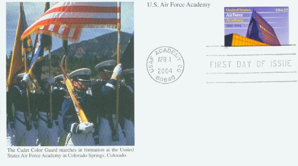 2004 37¢ U.S. Air Force Academy Mystic First Day Cover