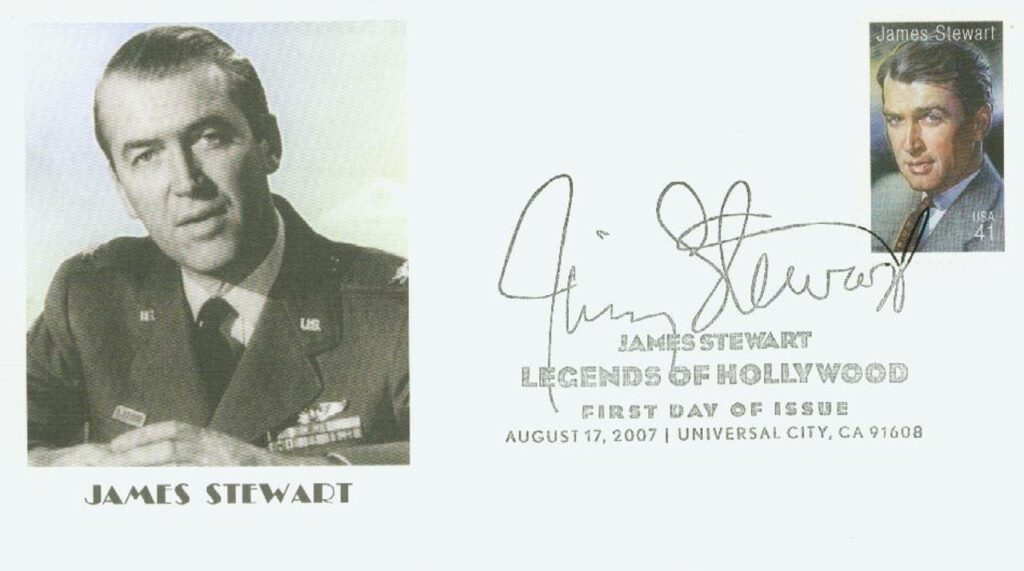 #4197 - 2007 41c Legends of Hollywood: James Stewart Fleetwood First Day Cover