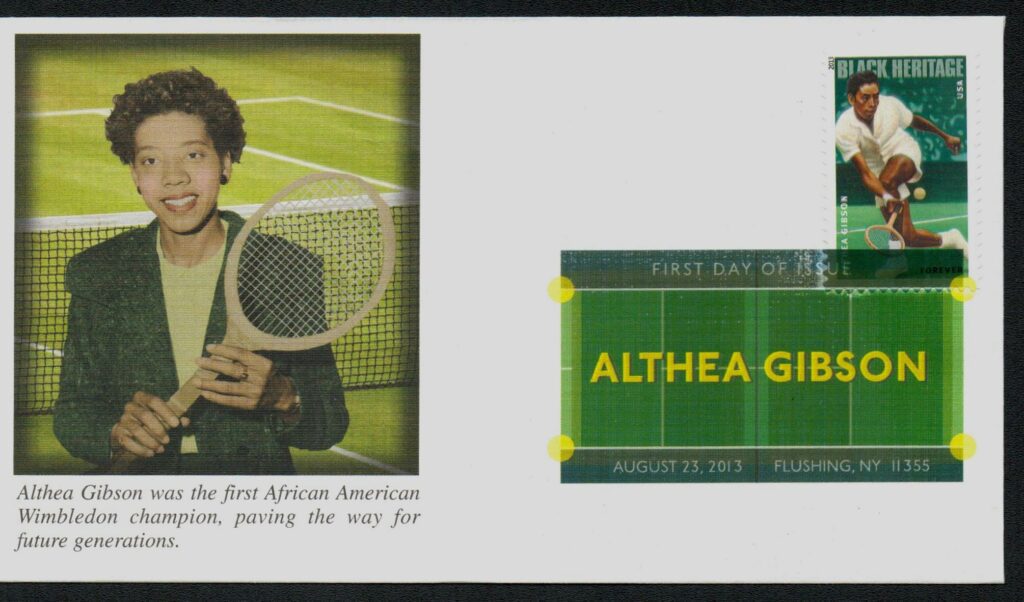 2013 46¢ Althea Gibson Fleetwood First Day Cover with Digital Color Postmark