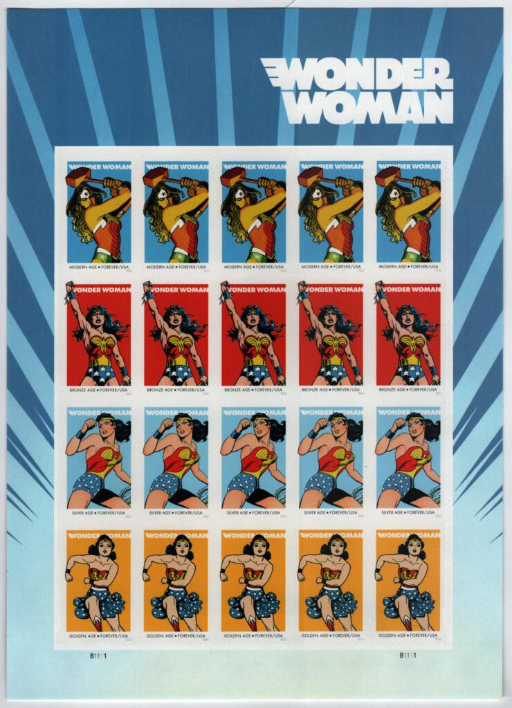 # 5149-52 - 2016 First-Class Forever Stamp - Wonder Woman