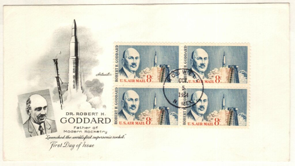 # C69 - 1964 8c Robert H Goddard Classic First Day Cover