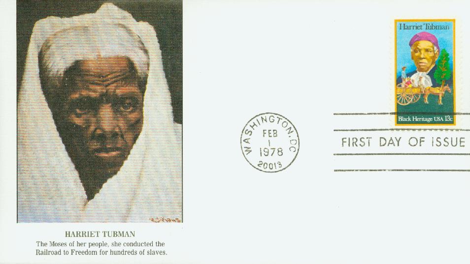 # 1744 - 1978 13c Black Heritage: Harriet Tubman Mystic First Day Cover