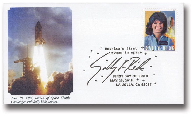 2018 50¢ Sally Ride Fleetwood First Day Cover