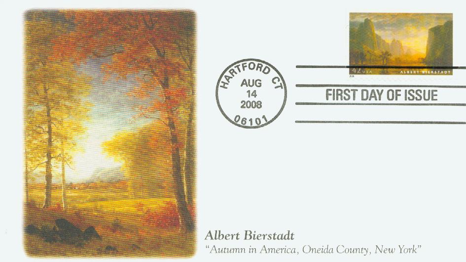 # 4346 - 2008 42c Albert Bierstadt Fleetwood First Day Cover