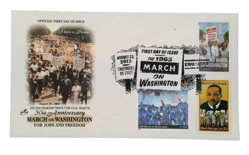 2013 46¢ March on Washington Classic Combination First Day Cover