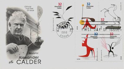 1998 32¢ Alexander Calder Classic First Day Cover