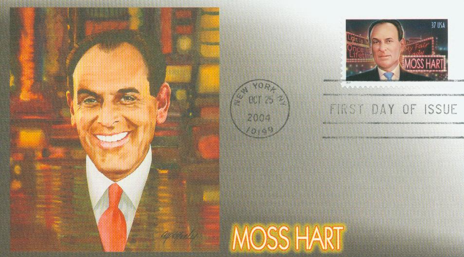 # 3882 - 2004 37c Moss Hart Fleetwood First Day Cover