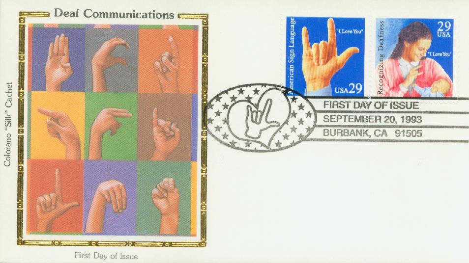 1993 29¢ American Sign Language
